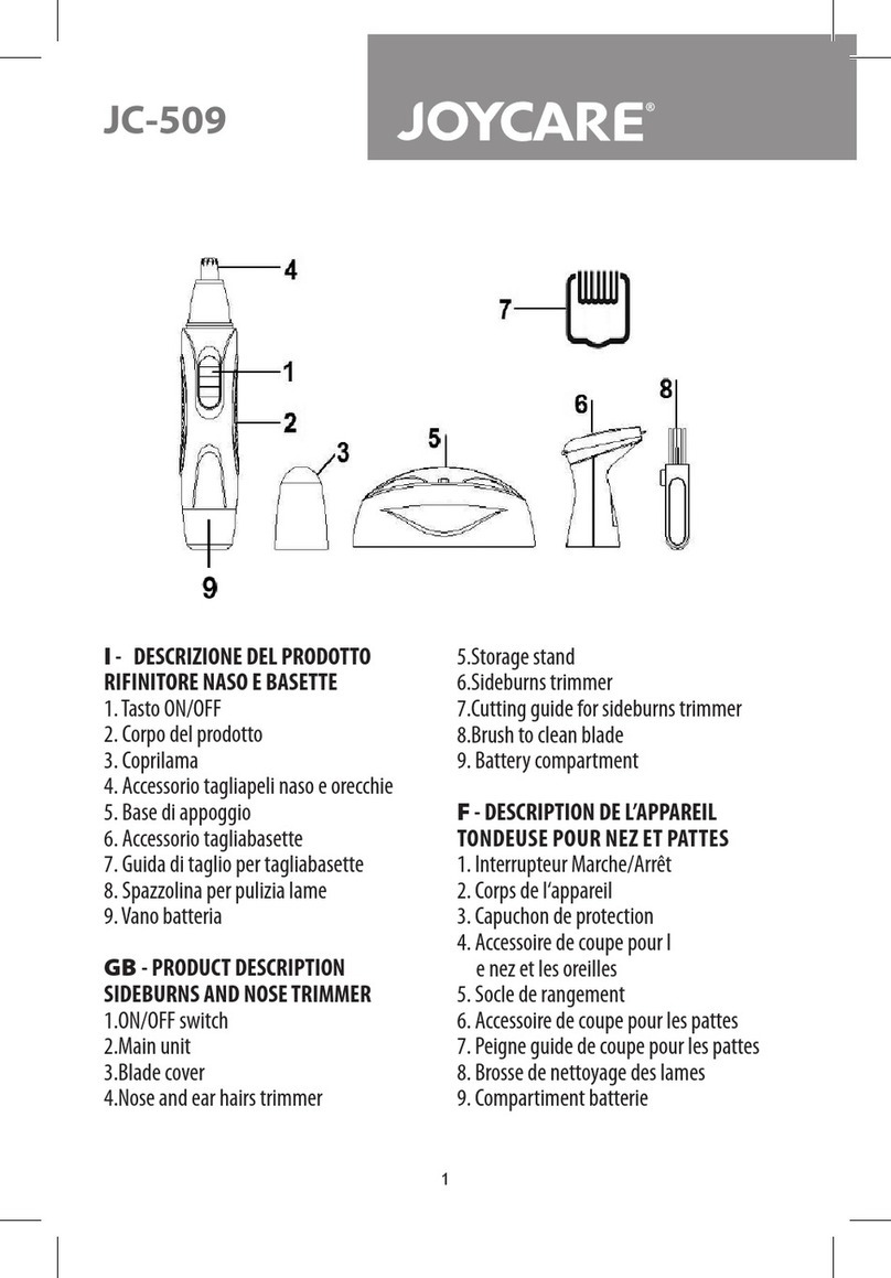 Joycare JC-509 instruction manual Joycare JC-509 instruction manual