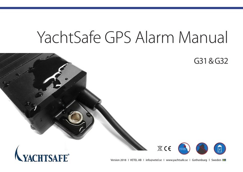 YachtSafe G31 User manual