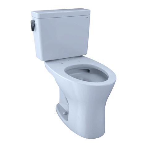 Toto CST746 User manual