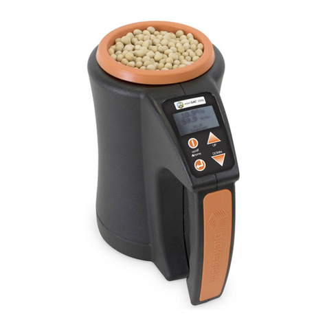 Dickey-John MINI GAC 2500 NBT User manual Dickey-John MINI GAC 2500 NBT User manual