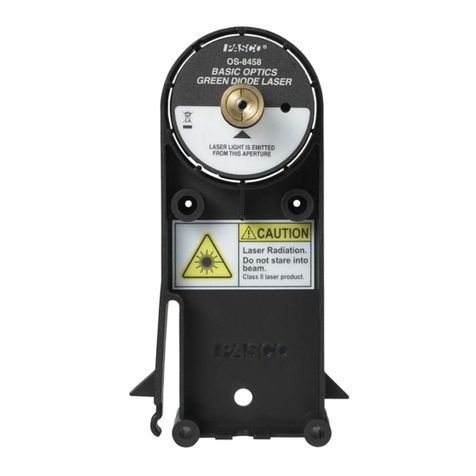 PASCO OS-8458 User manual