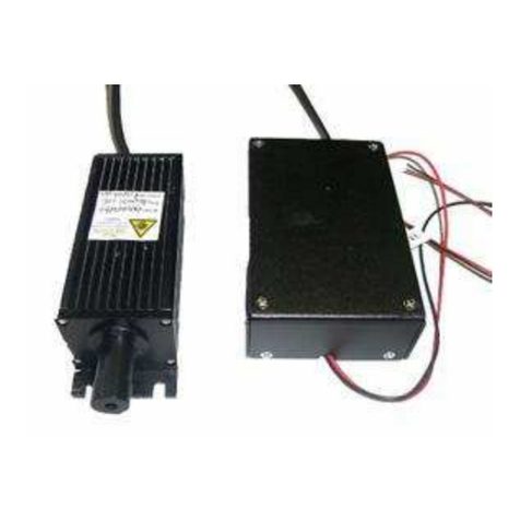 Laserworld GREEN-200E User manual