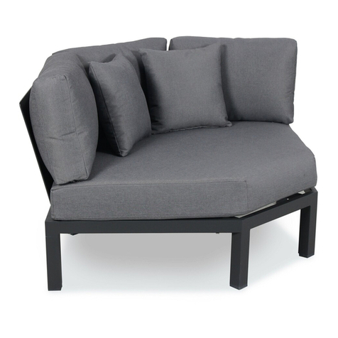 Kettler Elba Low Lounge 0393133-0200 User manual Kettler Elba Low Lounge 0393133-0200 User manual