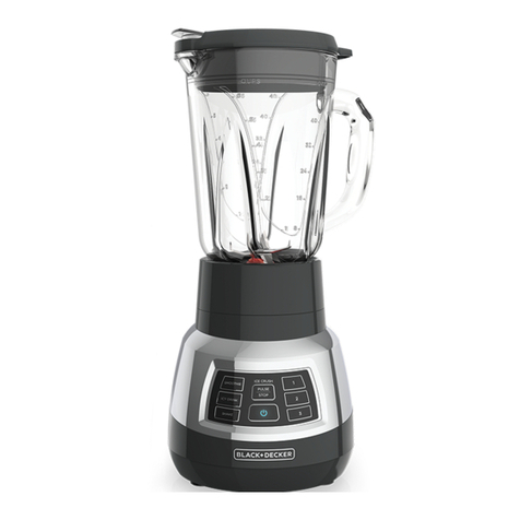 BLACK DECKER BL1400DG-P use and care manual