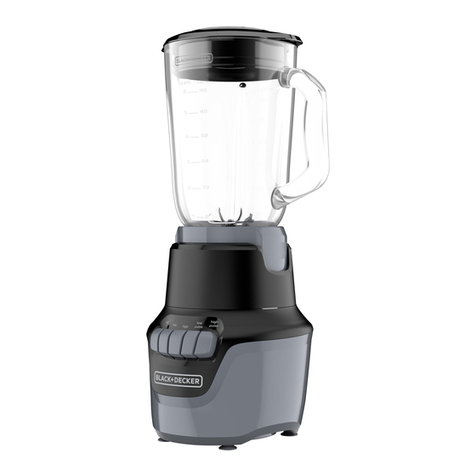BLACK DECKER HELIX BL1600BG User manual