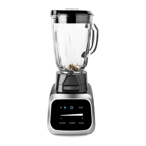 BLACK DECKER SMART PRO BL6020 use and care manual