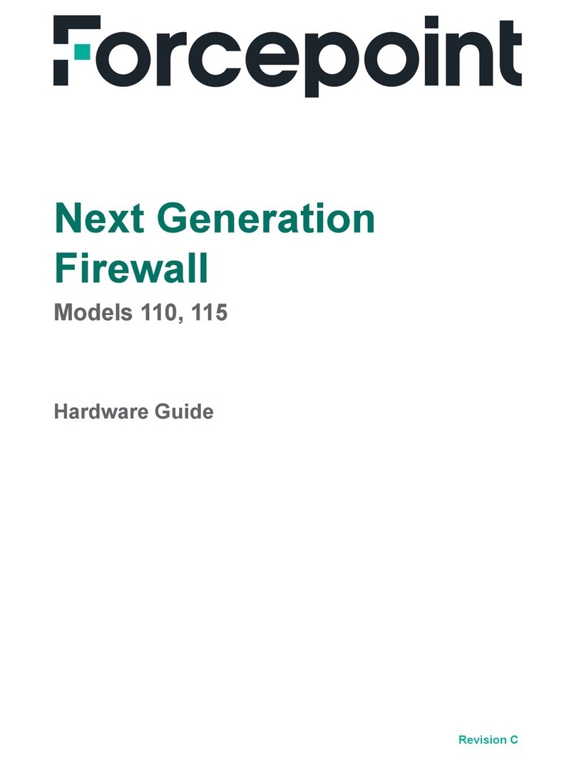 Forcepoint 110 Installation instructions Forcepoint 110 Installation instructions