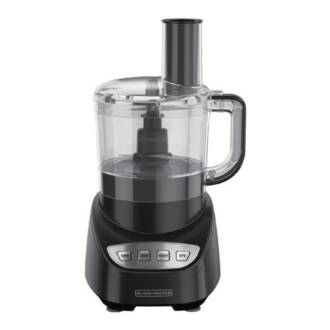 BLACK DECKER FP4100B User manual