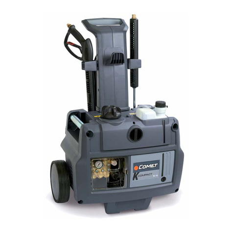 Comet K Series Instruction manual - Use and Maintenance