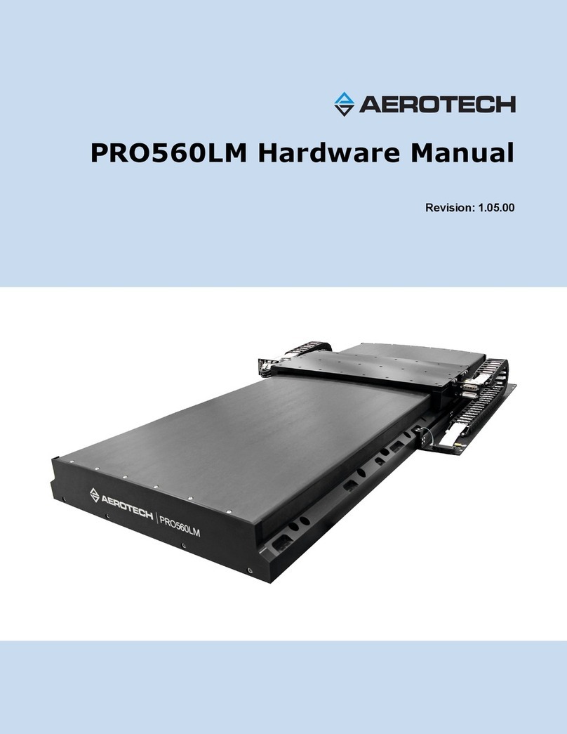Aerotech PRO560LM Series Hardware manual