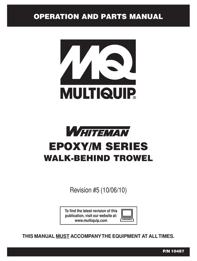 MULTIQUIP WHITEMAN EPOXY/M Series Guide