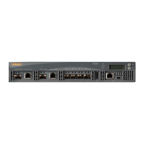 Hewlett Packard Enterprise Aruba 7 Series manual