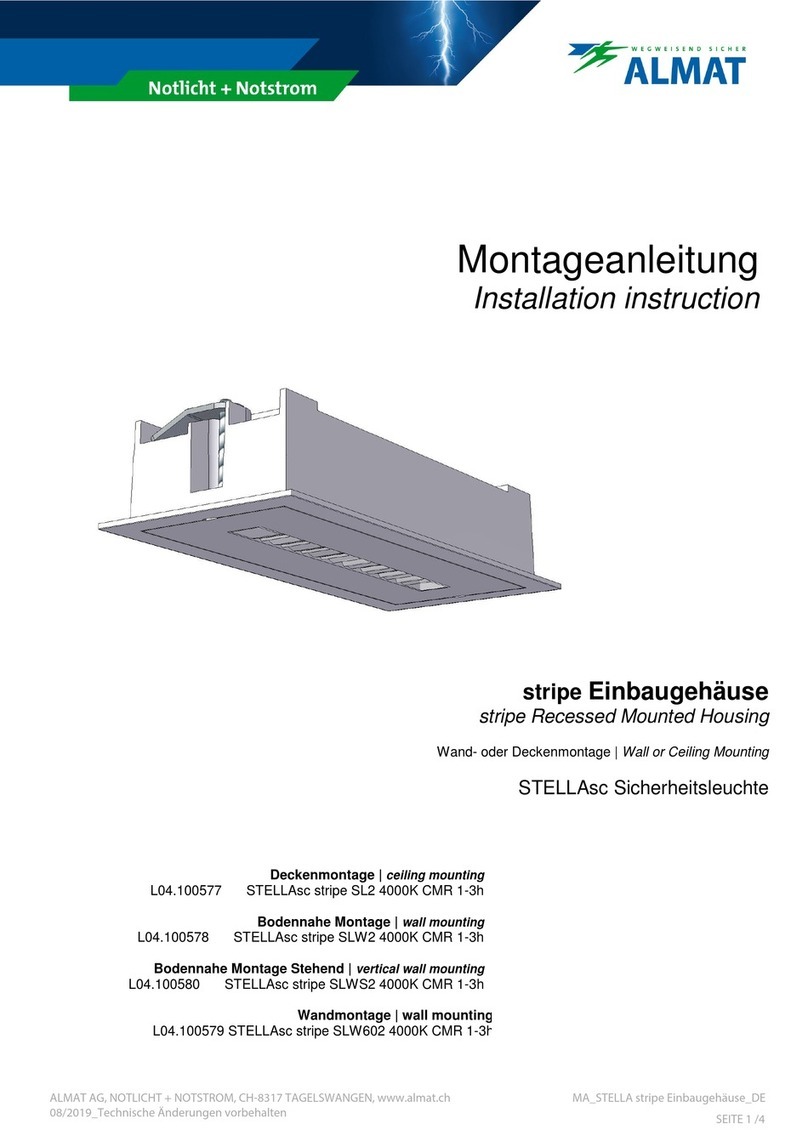 Almat STELLAsc SL2 Installation instruction