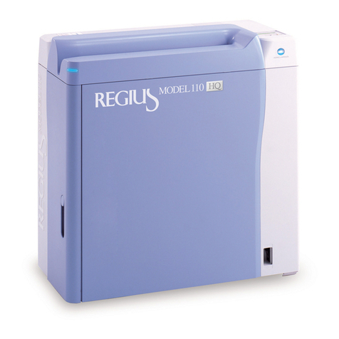 Konica Minolta REGIUS 110 HQ installation manual