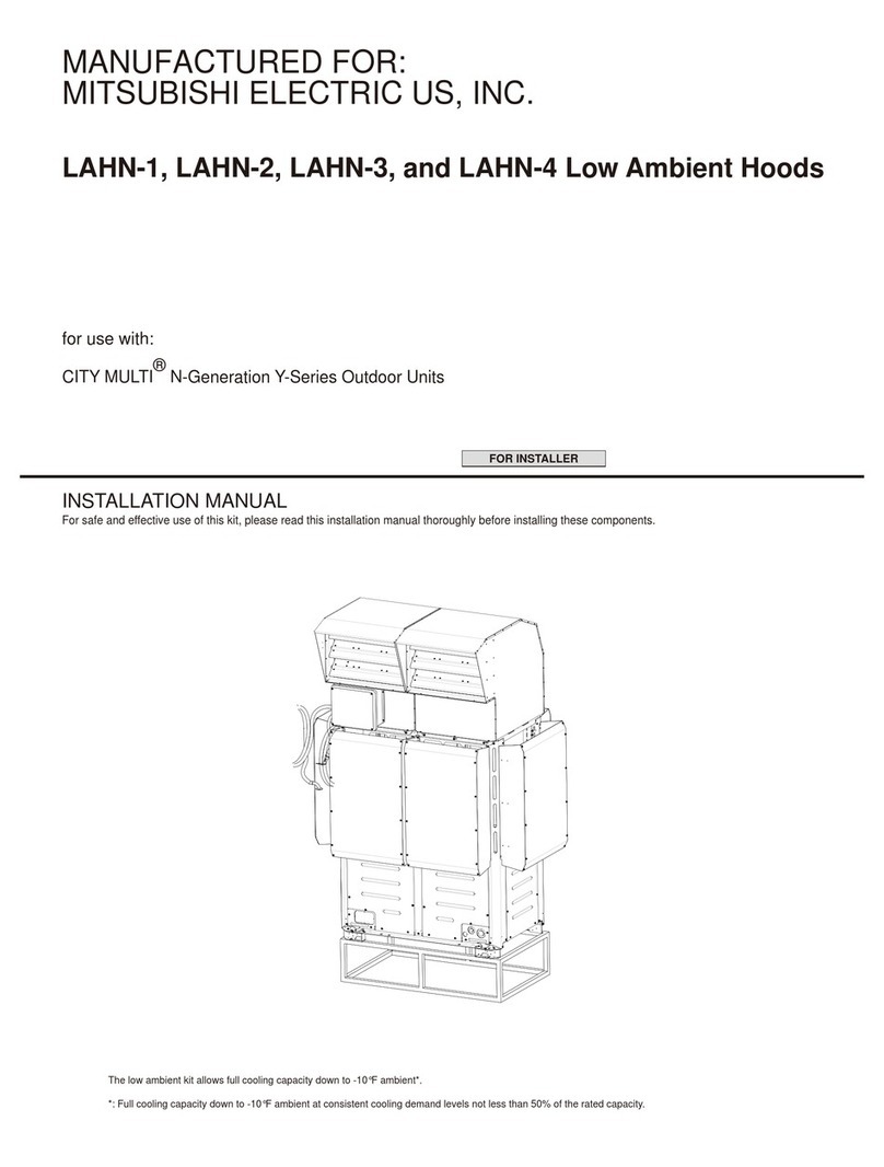 Mitsubishi Electric LAHN-1 installation manual