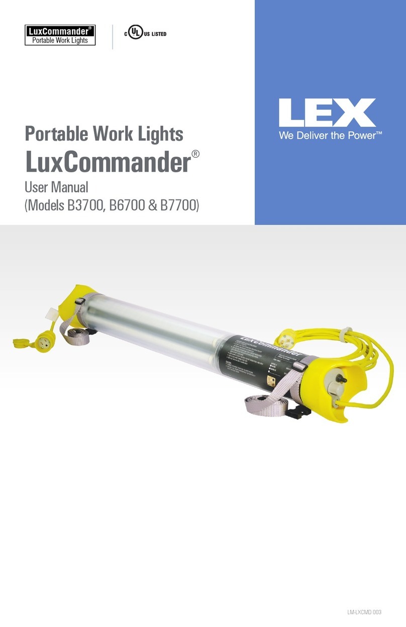 Lex LuxCommander B3700 user manual