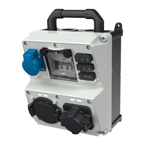 Mennekes TwInlet Type F operating manual