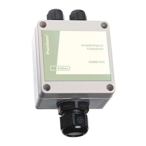 Evikon PluraSens E2608-VOC user manual