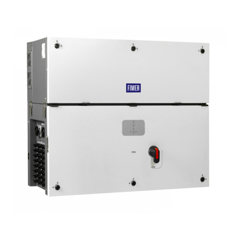 Fimer PVS-100-TL B2 User manual