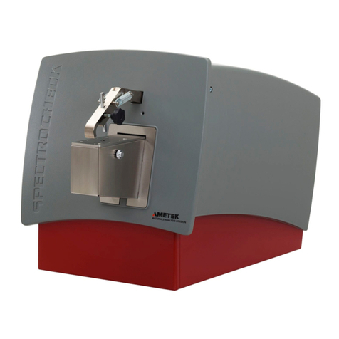 Ametek SPECTRO SPECTROCHECK User manual