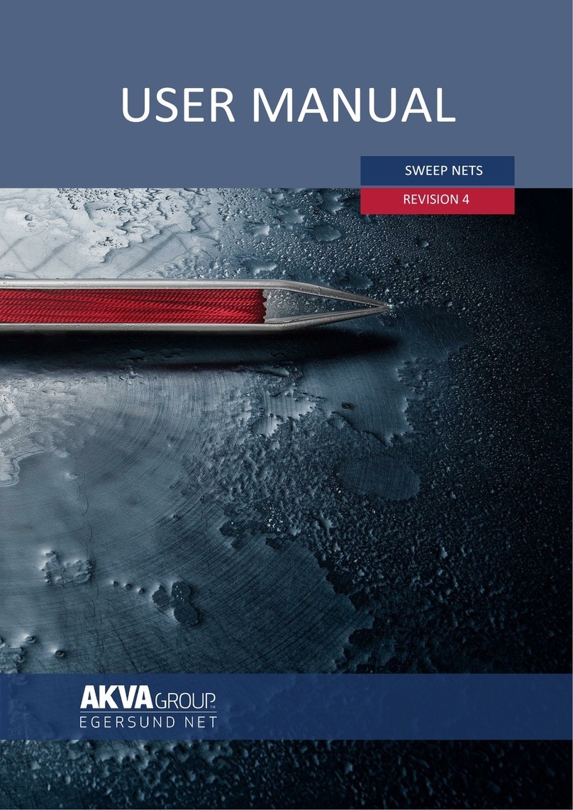 Akva EGERSUND NET user manual