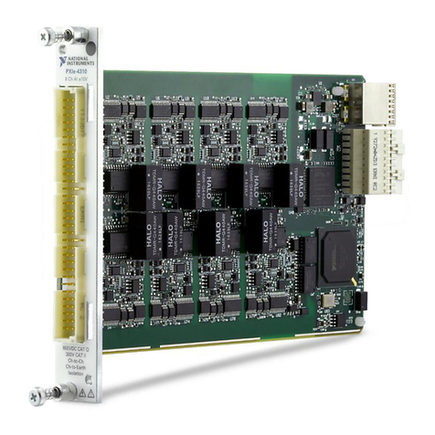National Instruments PXIe-4310 Manual National Instruments PXIe-4310 Manual