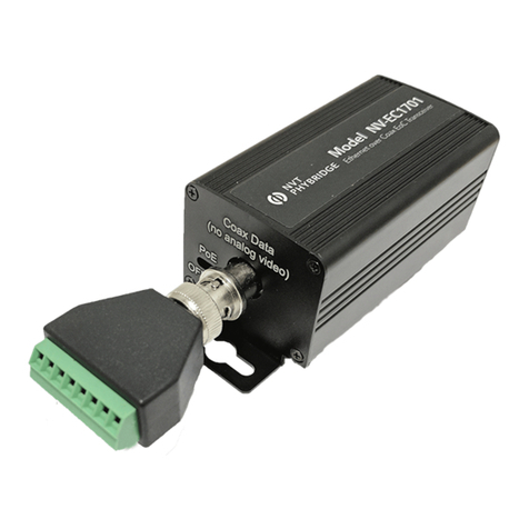 NVT Phybridge NV-EC1701U Condensed Installation Guide