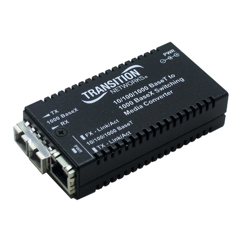 Transition Networks M/GE-PSW-SX-01 User manual