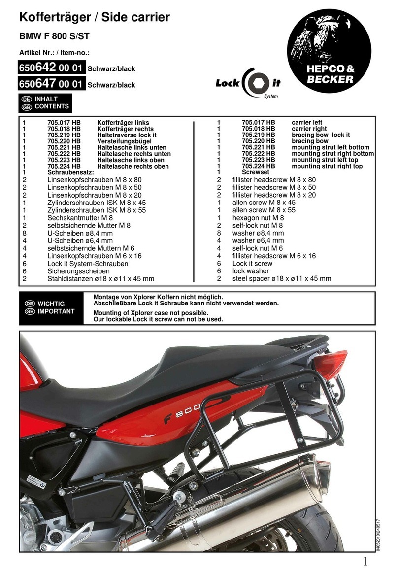 hepco & becker 650642 00 01 User manual