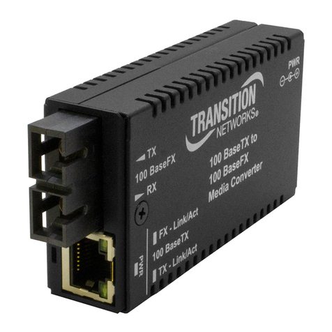 Transition Networks M/E-TX-FX Series user guide Transition Networks M/E-TX-FX Series user guide