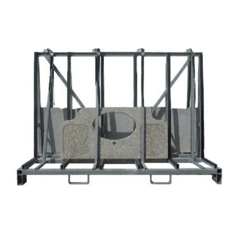 weha Transport rack for kitchen tops quick start guide