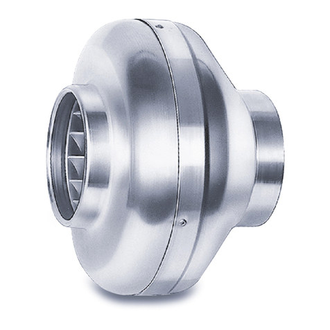 Helios InlineVent RR Series User manual