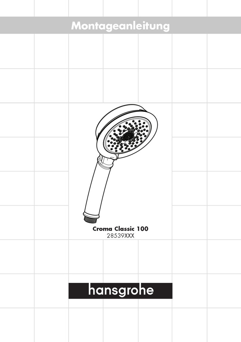 Hans Grohe Croma Classic 100 28539 Series Assembly