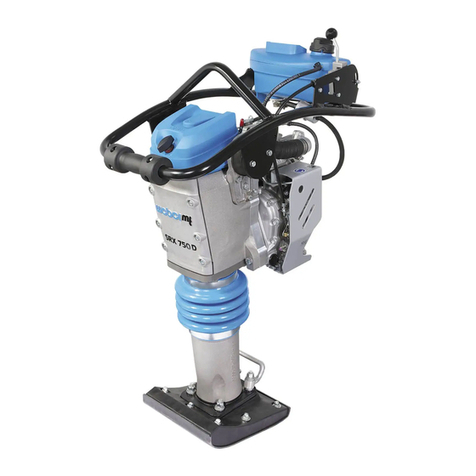 Weber mt SRX 750 D Series Operating and maintenance manual