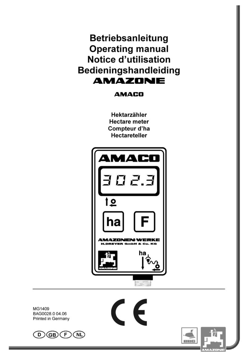 Amazone AMACO operating manual