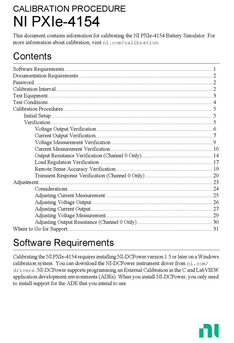 NI PXIe-4154 manual