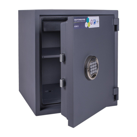 Burtonsafes IGNIS LOCKING INSTRUCTIONS