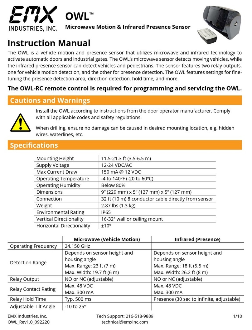 EMX Industries OWL instruction manual EMX Industries OWL instruction manual