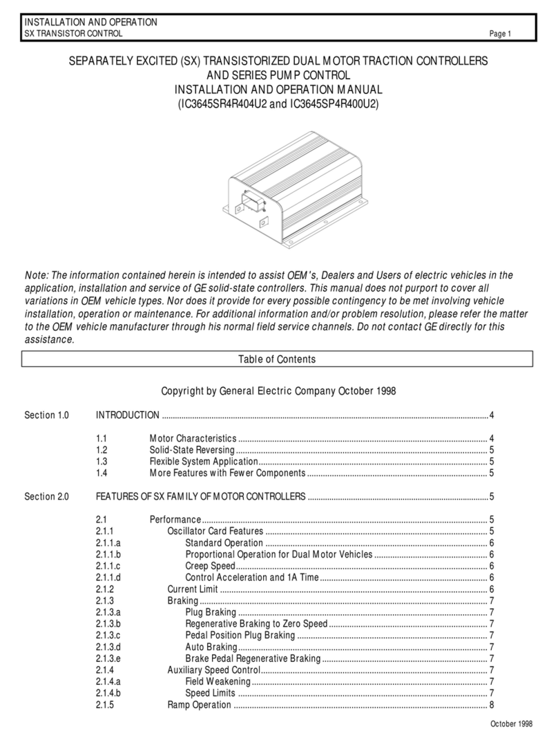 GE IC3645SR4R404U2 User manual