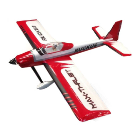 Max-Thrust Ruckus Balsa Pro-Build Series User manual Max-Thrust Ruckus Balsa Pro-Build Series User manual