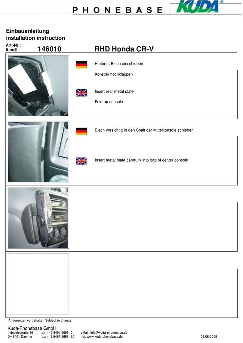 Kuda 146010 User manual