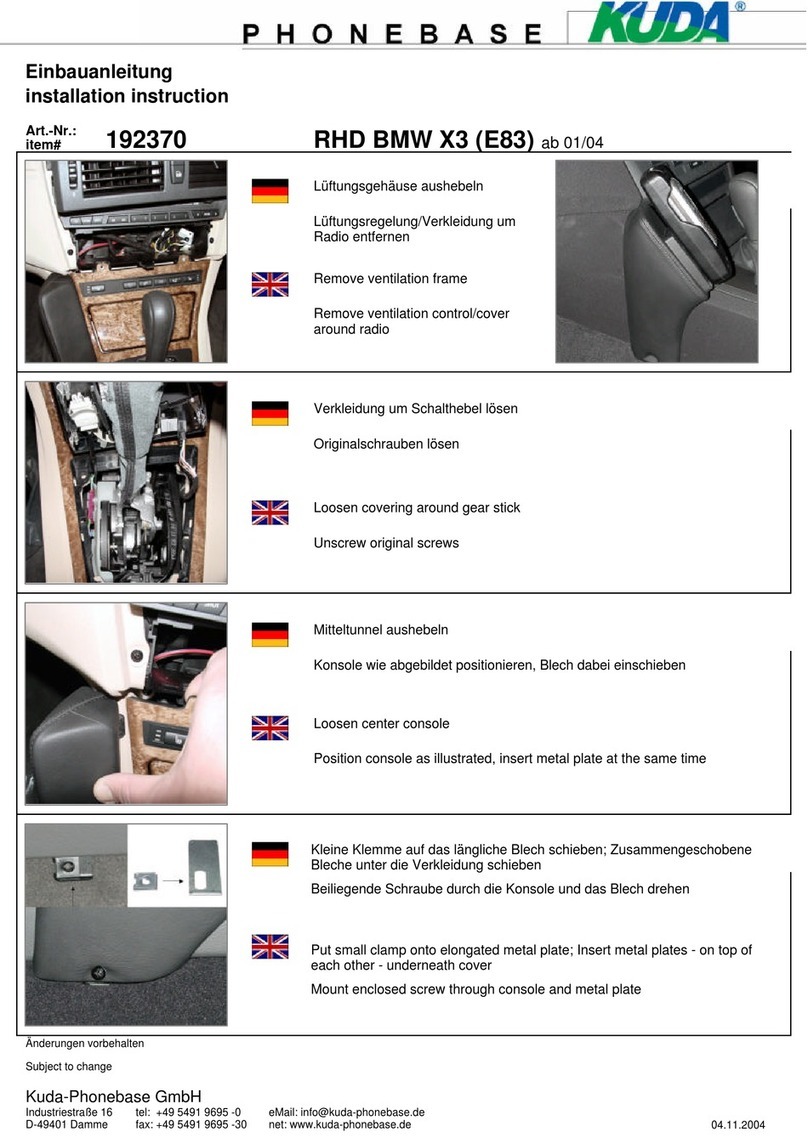 Kuda 192370 User manual