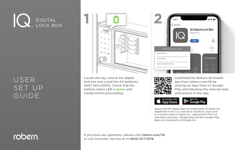 Robern IQ User's setup guide