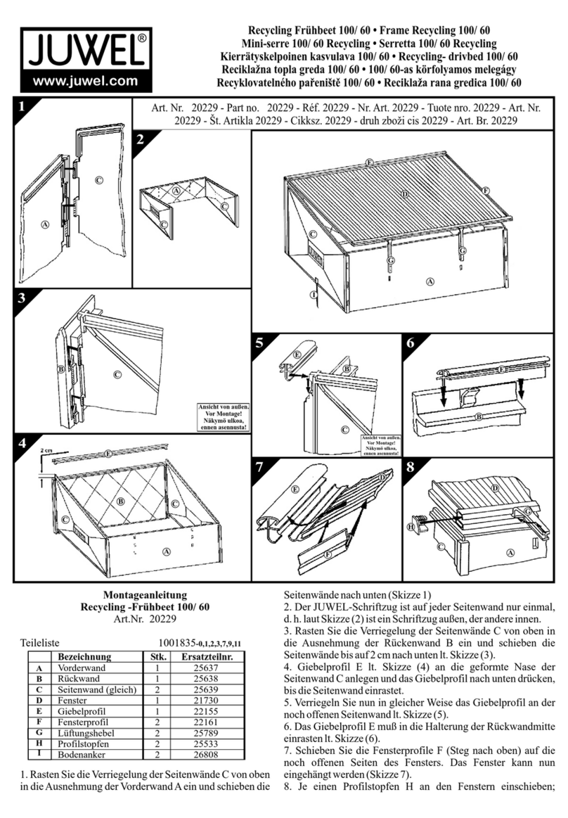 juwel 20229 Mounting instructions