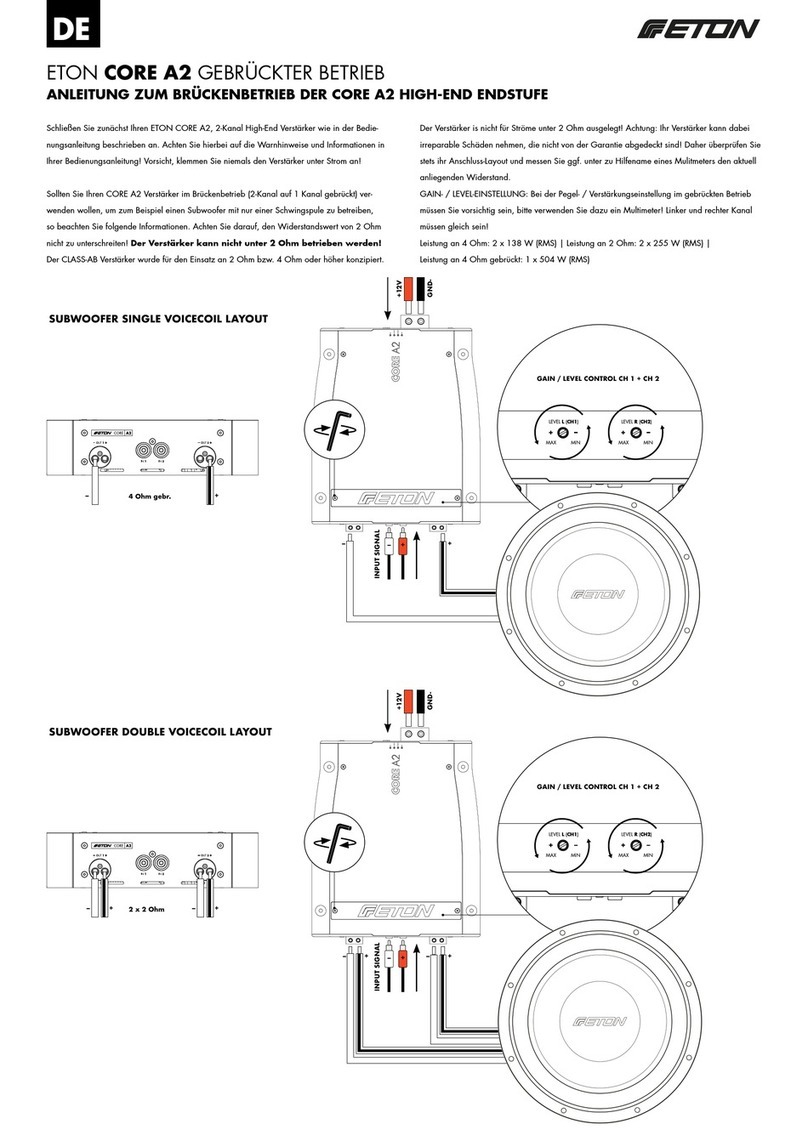 Eton CORE A2 User manual