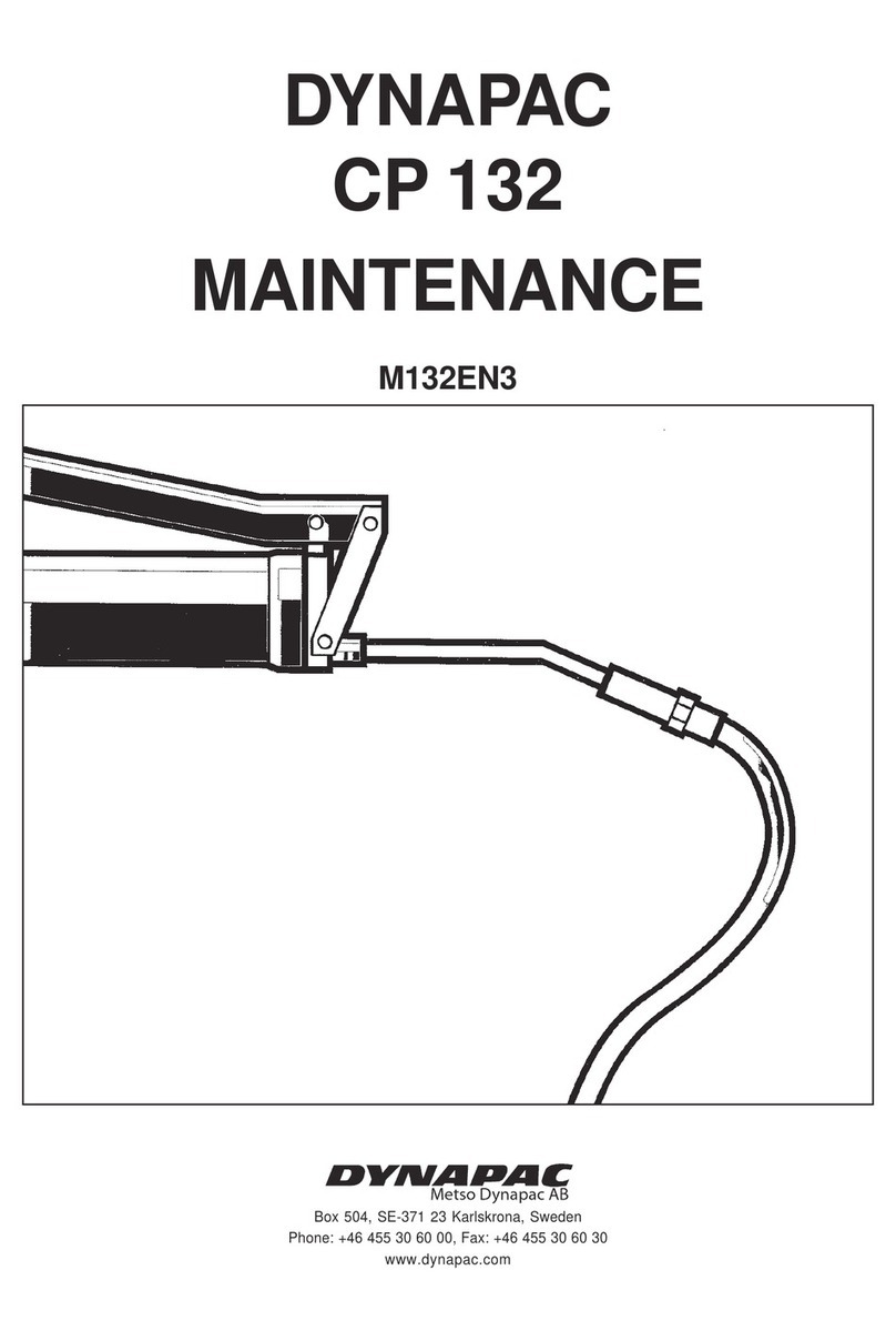 Dynapac CP 132 maintenance