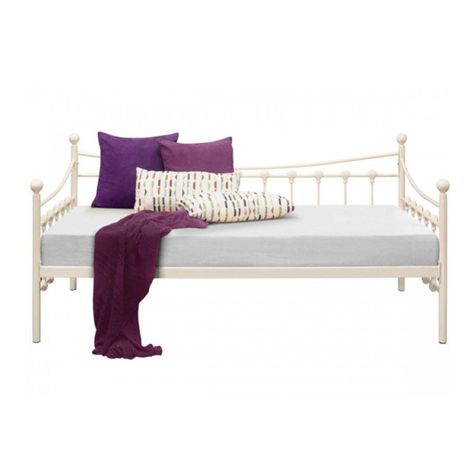 Happy Beds Chantelle Daybed with Trundle Assembly instructions