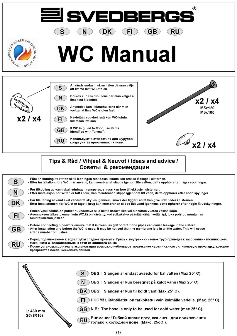 Svedbergs 9082 manual
