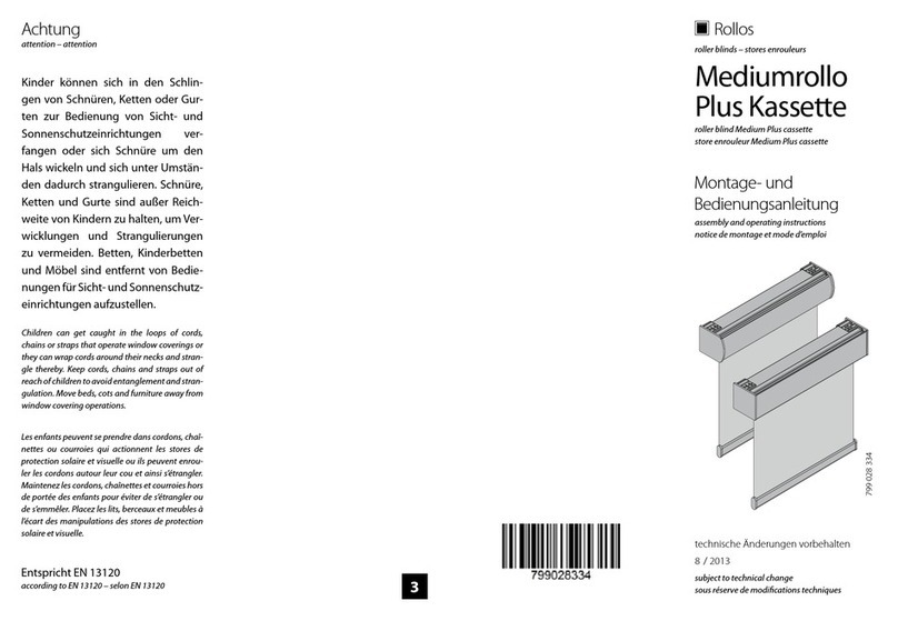 Rollos Medium Plus User manual
