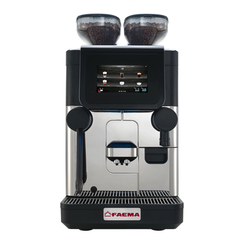 Faema X20 User manual